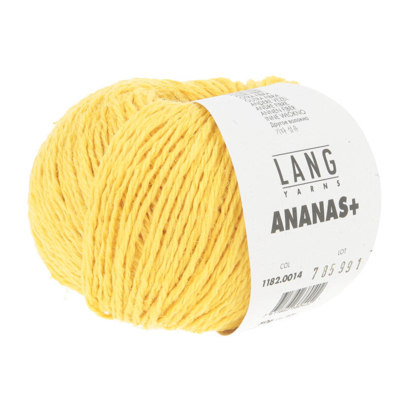 LANGYARNS Ananas+ 80m/50g in 17 Farben *NEU* Sommer 26 - 100Farbspiele