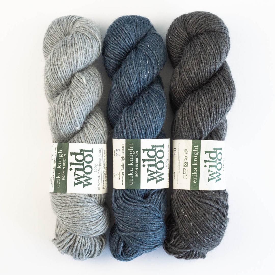 Erika Knight Wild Wool 10 Farben  170m/100g