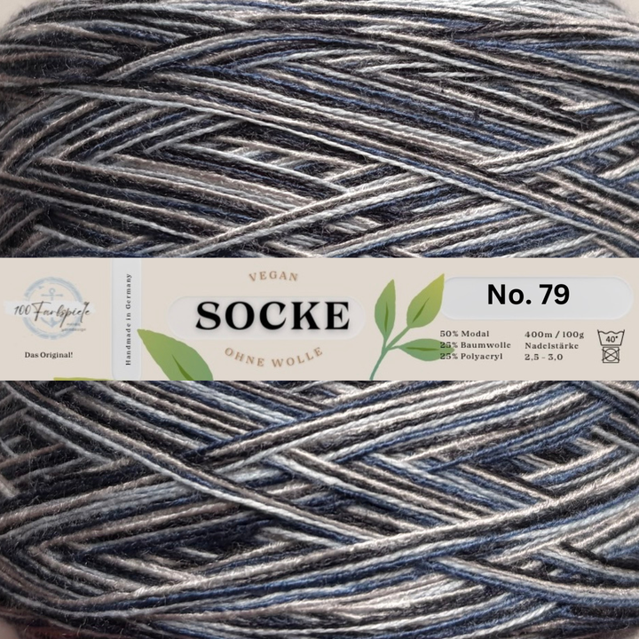 Sockenwolle / Strumpfwolle vegan ohne Wolle  limitiert 6 neue Farben!