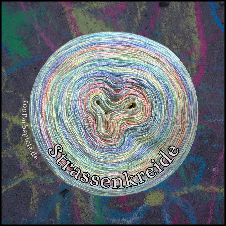 STRASSENKREIDE   Classic&PREMIUM Bobbel Sonderedition - 100Farbspiele