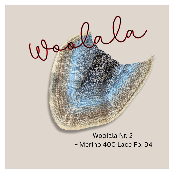 Woolala  "Verzaubere Deine Wolle" Unikat Bobbel in 16 Farben