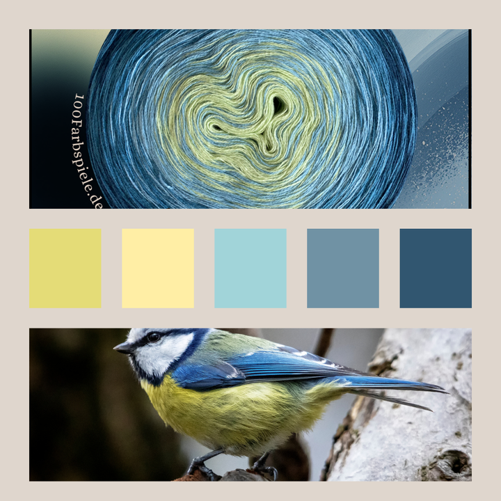 BLAUMEISE  Classic&PREMIUM Bobbel * Sommer 26 * - 100Farbspiele