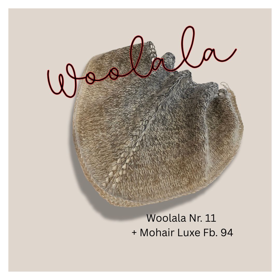 Woolala  "Verzaubere Deine Wolle" Unikat Bobbel in 16 Farben