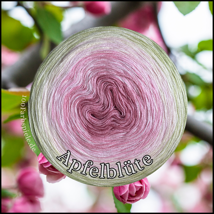 APFELBLÜTE  Classic&PREMIUM Bobbel - 100Farbspiele