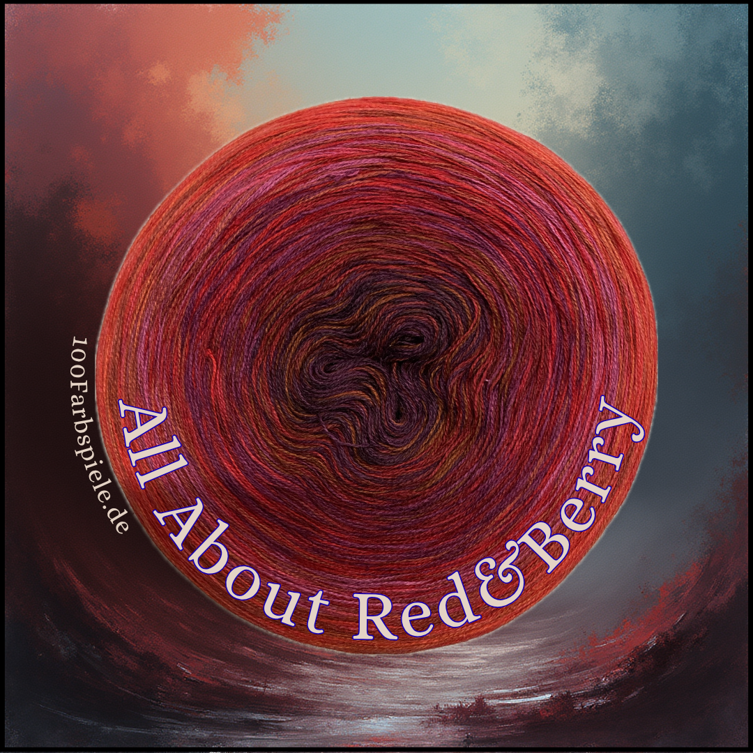 ALL ABOUT RED & BERRY Unikat Bobbel