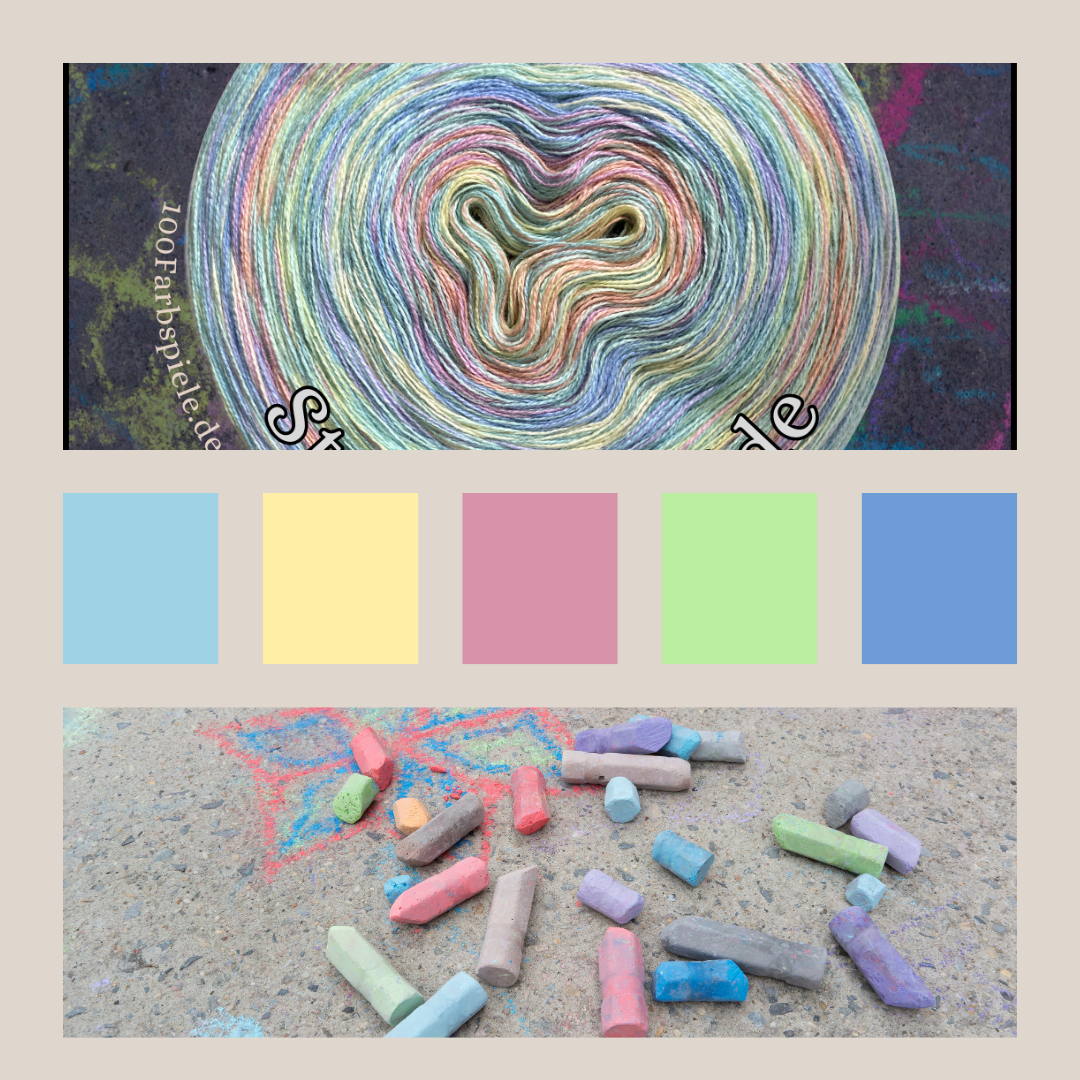 STRASSENKREIDE   Classic&PREMIUM Bobbel Sonderedition - 100Farbspiele