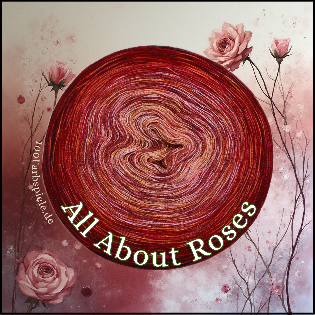 ALL ABOUT ROSES Unikat Bobbel