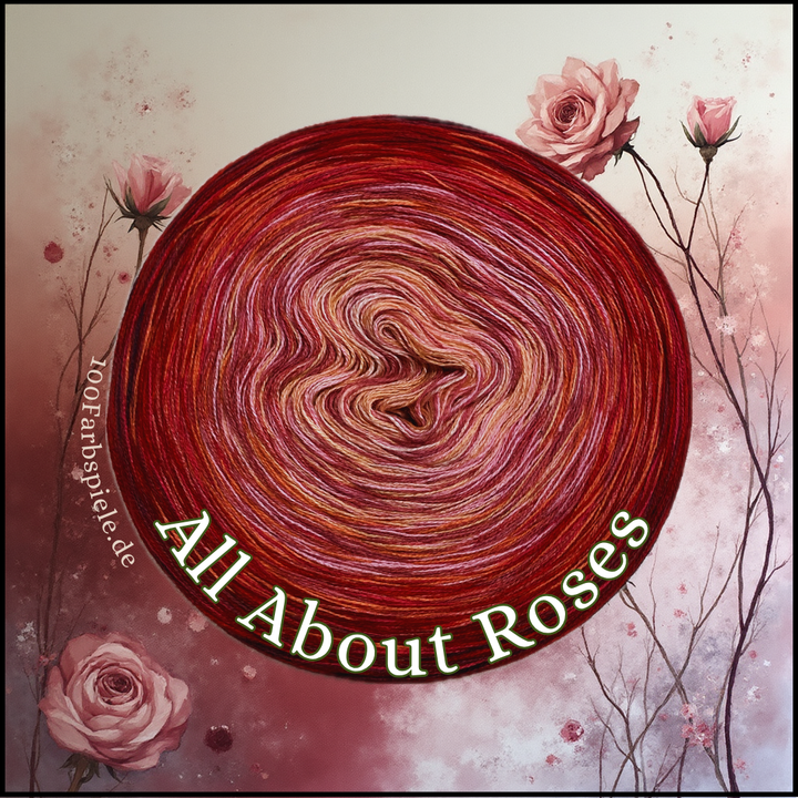 ALL ABOUT ROSES Unikat Bobbel