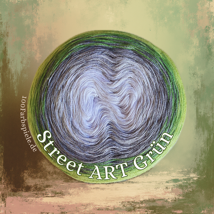 STREET ART GRÜN Unikat Classic&PREMIUM Bobbel