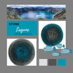 Lade das Bild in den Galerie-Viewer, 100Farbspiele  Classic&amp;PREMIUM STONE Lagune
