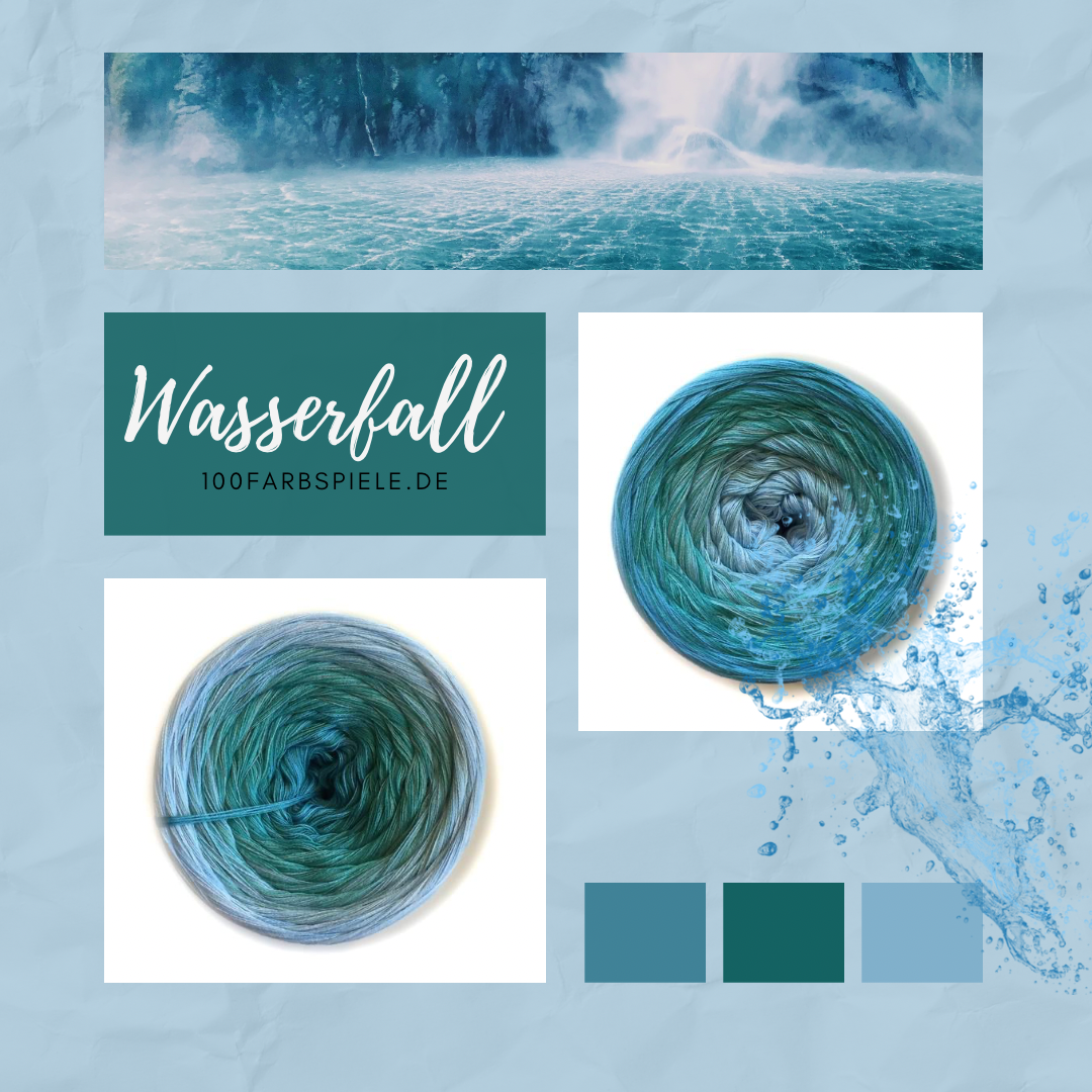 100Farbspiele  Classic&PREMIUM  Wasserfall