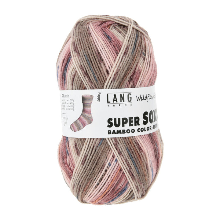 LANGYARNS  Super Soxx Bamboo NEU 2026 - 100Farbspiele
