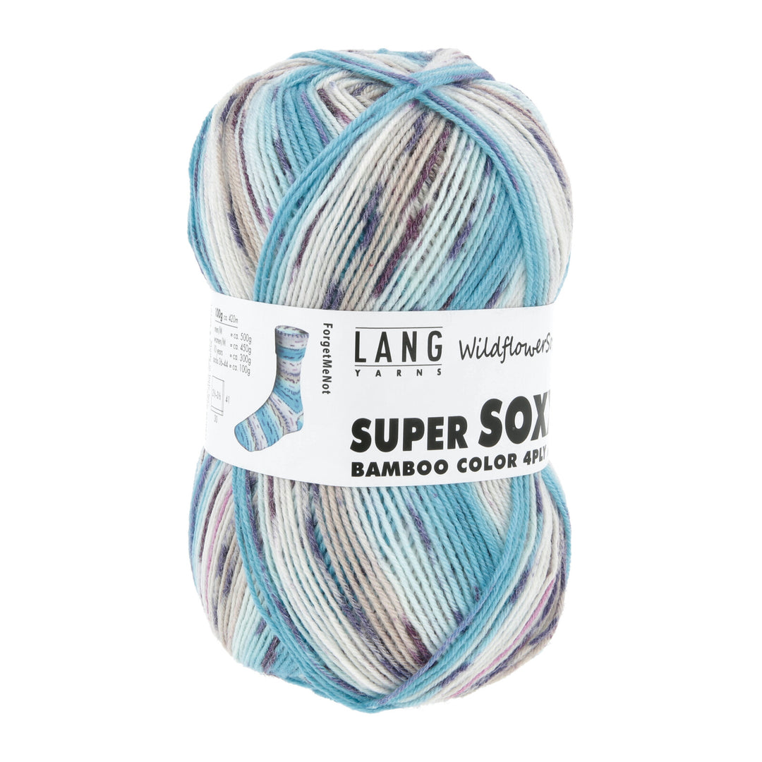 LANGYARNS  Super Soxx Bamboo NEU 2026 - 100Farbspiele