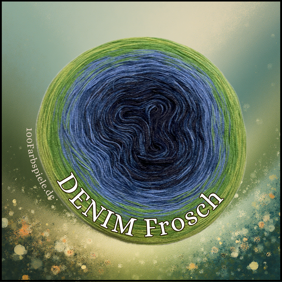 DENIM FROSCH Unikat Classic&PREMIUM Bobbel