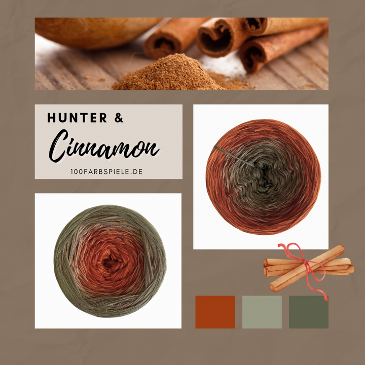 * HUNTER & CINNAMON * Unikat Classic&PREMIUM - 100Farbspiele