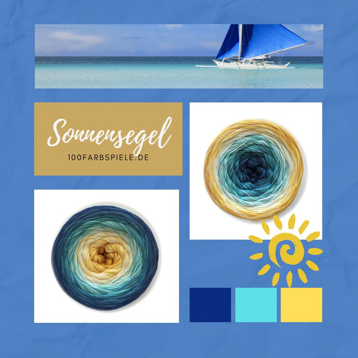 **SONNENSEGEL ** Unikat Classic&PREMIUM - 100Farbspiele