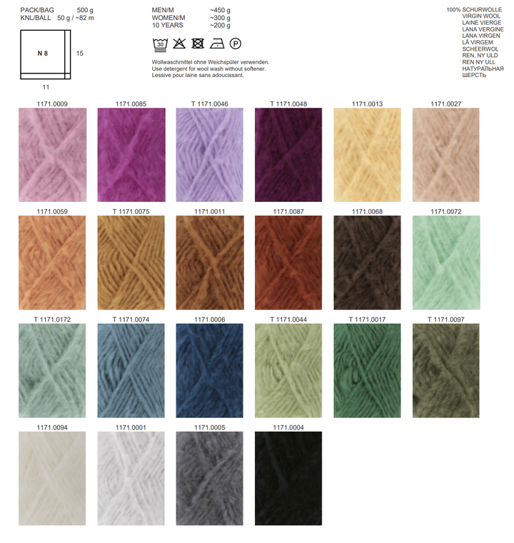 LANGYARNS Cachemire clair ** Nouveaux coloris 22/23 ** 
