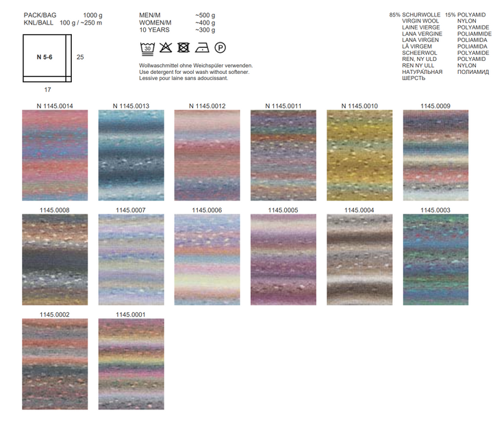 LANGYARNS Cachemire clair ** Nouveaux coloris 22/23 ** 