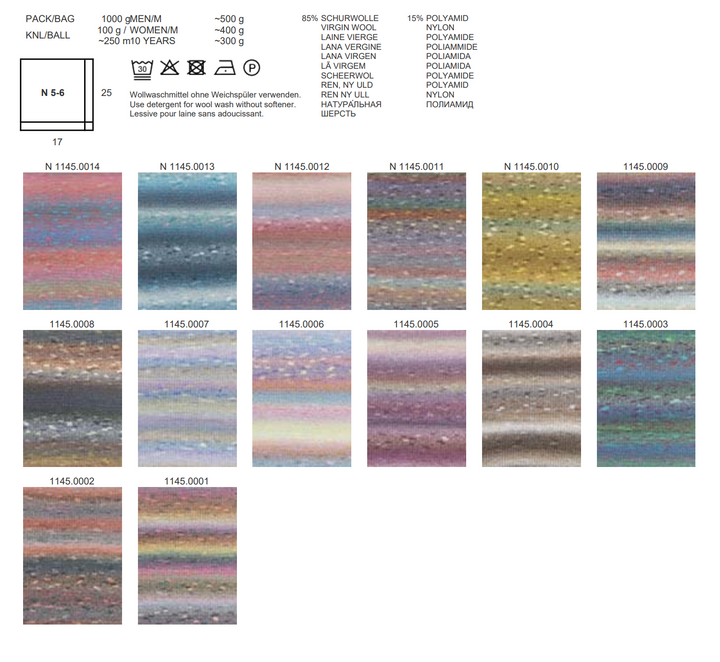 LANGYARNS Magnolia  ** Neue Farben 2025/26