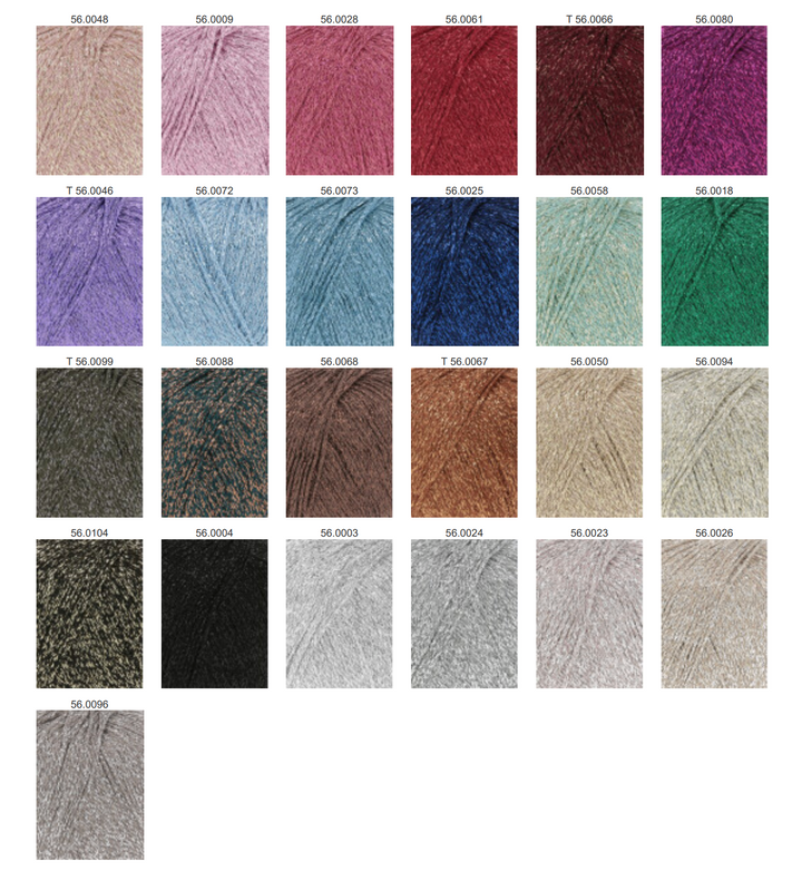 LANGYARNS  Lamé SOFT  190m/50g NEU - 100Farbspiele