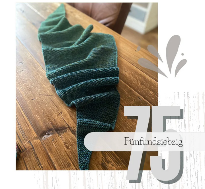 100Farbspiele Strickanleitung 75 - Das kleine Tuch für alle Fälle -DOWNLOAD - - 100Farbspiele