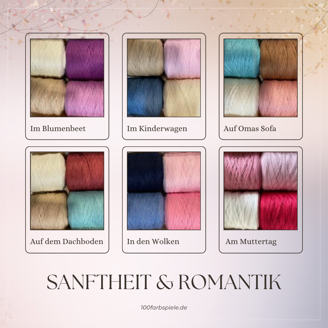 Color-Code | Das Data-Knitting©-Set 100Farbspiele Bobbel - 100Farbspiele