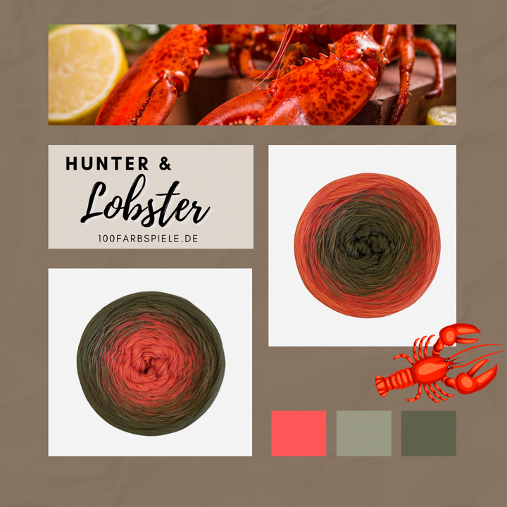 * HUNTER & LOBSTER * Unikat Classic&PREMIUM - 100Farbspiele