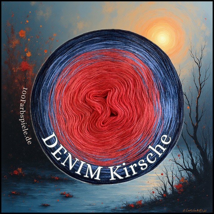 DENIM KIRSCHE Unikat Classic&PREMIUM Bobbel