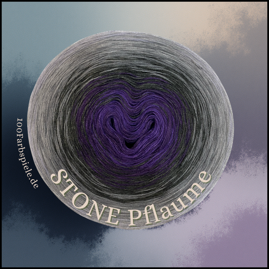 STONE Pflaume Unikat Classic&PREMIUM Bobbel