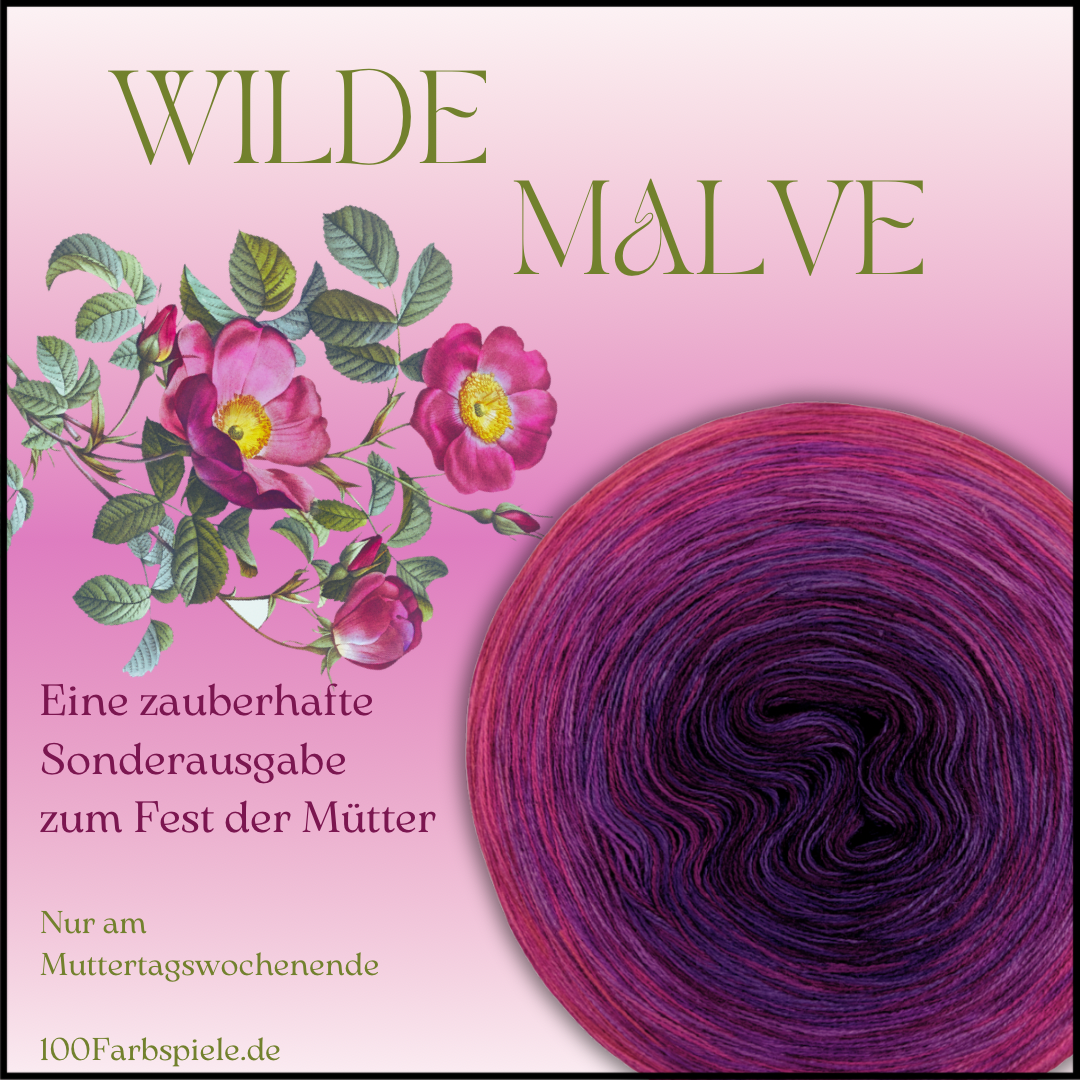 100Farbspiele Sonderedition zum Muttertag * Wilde Malve * - 100Farbspiele