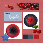 Lade das Bild in den Galerie-Viewer, 100Farbspiele  Classic&amp;PREMIUM * DENIM Kirsche *
