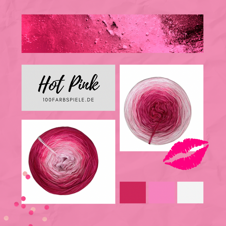 ** HOT PINK ** Unikat Classic&PREMIUM - 100Farbspiele