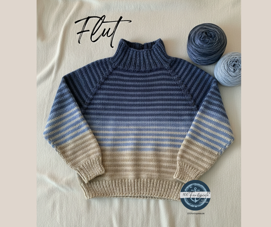 EBBE & FLUT Pulloverpaket inkl. Anleitung >Topdown< - 100Farbspiele
