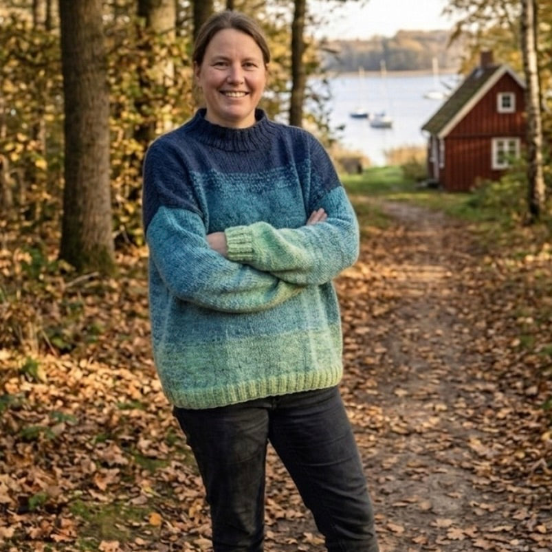 UNIKAT KIT Pullover Paket Sweater inkl. Anleitung in 139 Farben - 100Farbspiele