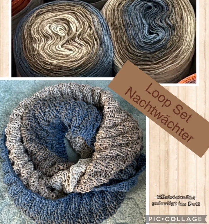 UNIKAT KIT LOOP Upstairs inkl. Anleitung ** JETZT in 140 Farben ** - 100Farbspiele