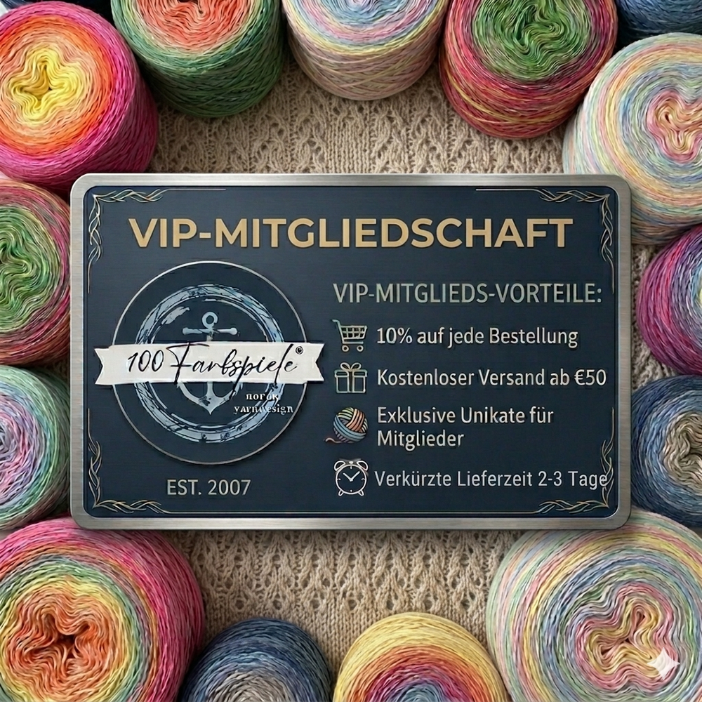 100Farbspiele® VIP Club Jahresmitgliedschaft - 100Farbspiele