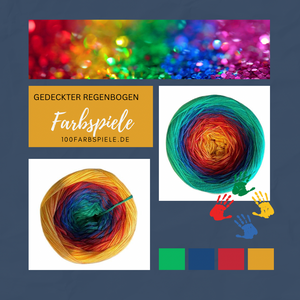 100Farbspiele  Classic&PREMIUM Farbspiele (gedeckter Regenbogen)