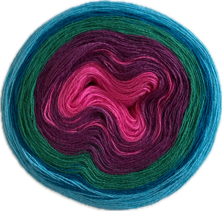 Woolala  "Verzaubere Deine Wolle" Unikat Bobbel in 16 Farben
