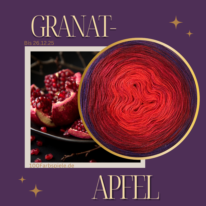 Granatapfel  UNIKAT Classic&PREMIUM Bobbel bis 26.12.25