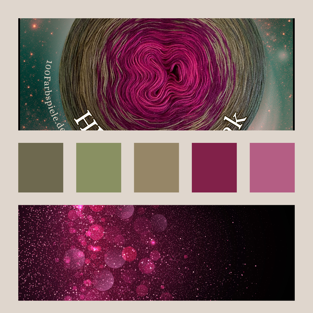 HUNTER &amp; PINK unique Classic&amp;PREMIUM bobble