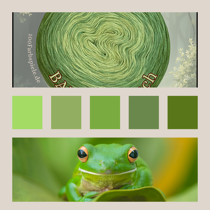 100 Jeux de Couleurs BAUME Classique&amp;PREMIUM * Grenouille *