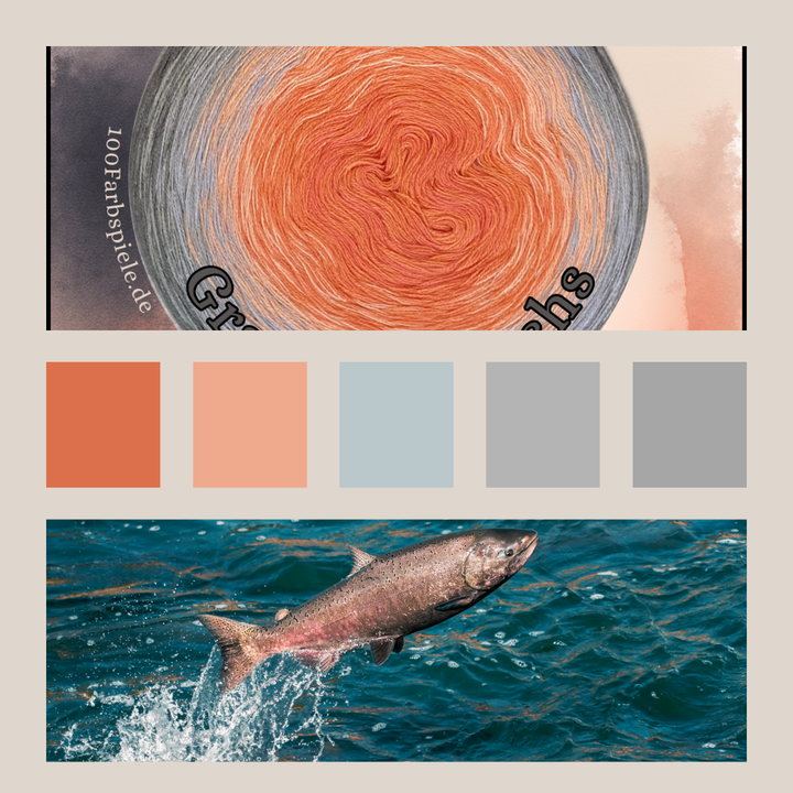 100 Color Games Classic&amp;PREMIUM Grey adore le saumon