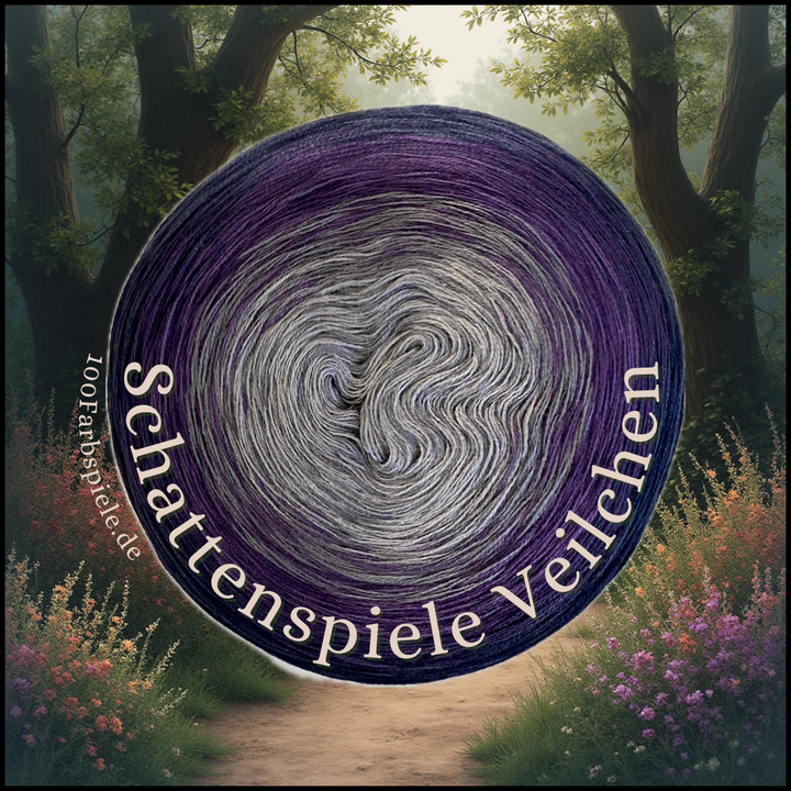 SCHATTENSPIELE VEILCHEN Unikat Classic&PREMIUM Bobbel