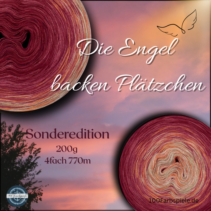 "Die Engel backen Plätzchen"  Unikat Classic&PREMIUM Bobbel Sonderedition