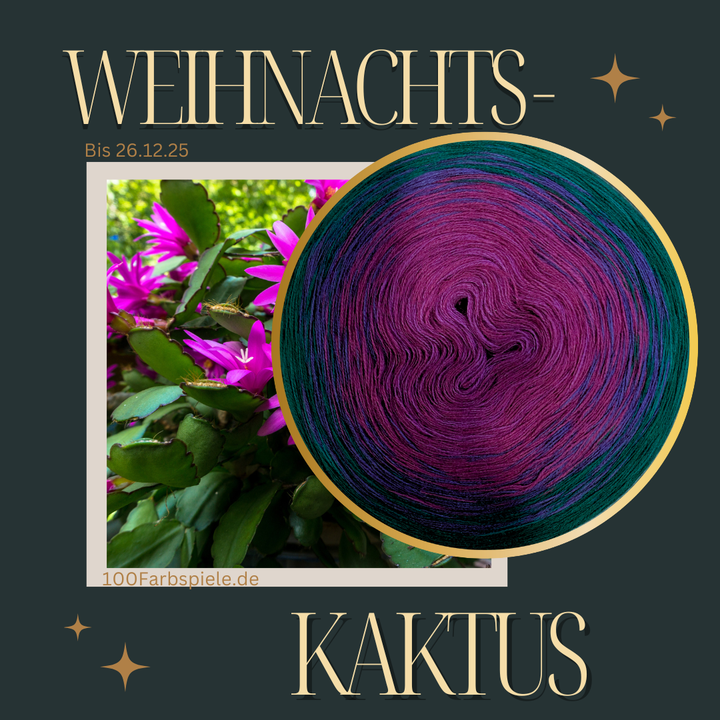 Weihnachtskaktus  UNIKAT Classic&PREMIUM Bobbel bis 26.12.25