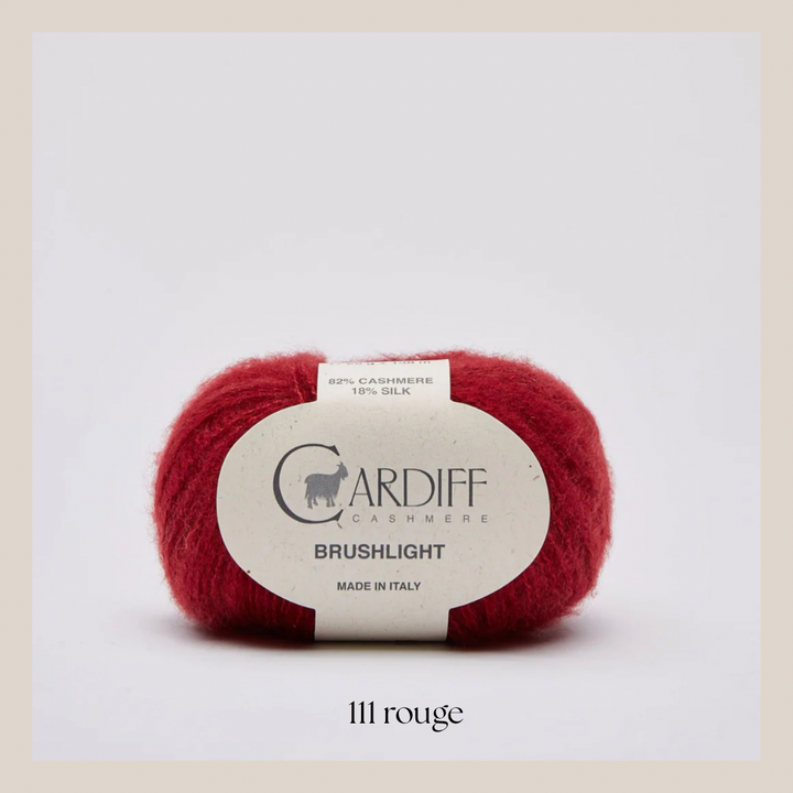 CARDIFF Cashmere Brushlight 138m/25g in 20 Farben