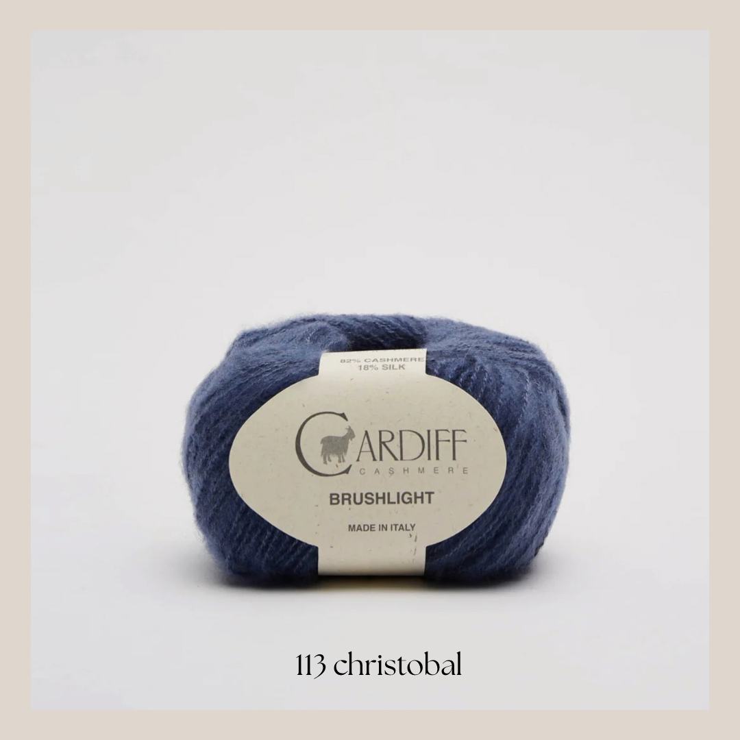CARDIFF Cashmere Brushlight 138m/25g in 20 Farben
