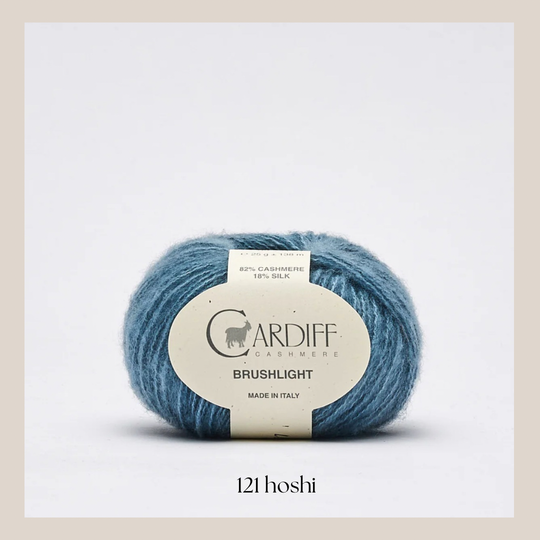 CARDIFF Cashmere Brushlight 138m/25g in 20 Farben