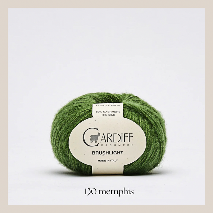 CARDIFF Cashmere Brushlight 138m/25g in 20 Farben