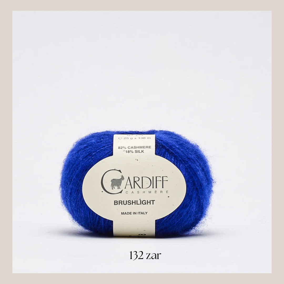 CARDIFF Cashmere Brushlight 138m/25g in 20 Farben
